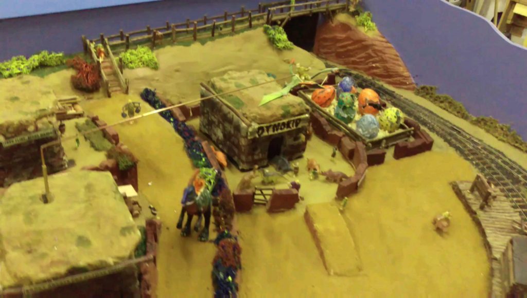 New layout..RocknRail sneak preview Pendle Forest Model Railway Society